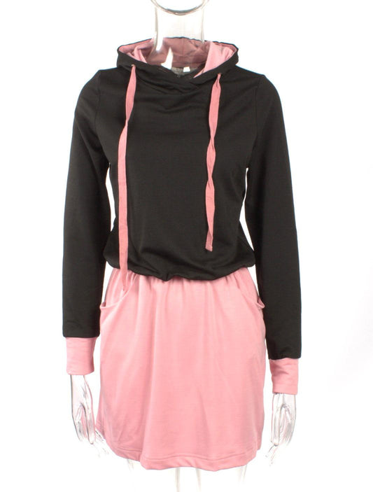 Active Wear Dress With Hood - Styledd by L&M