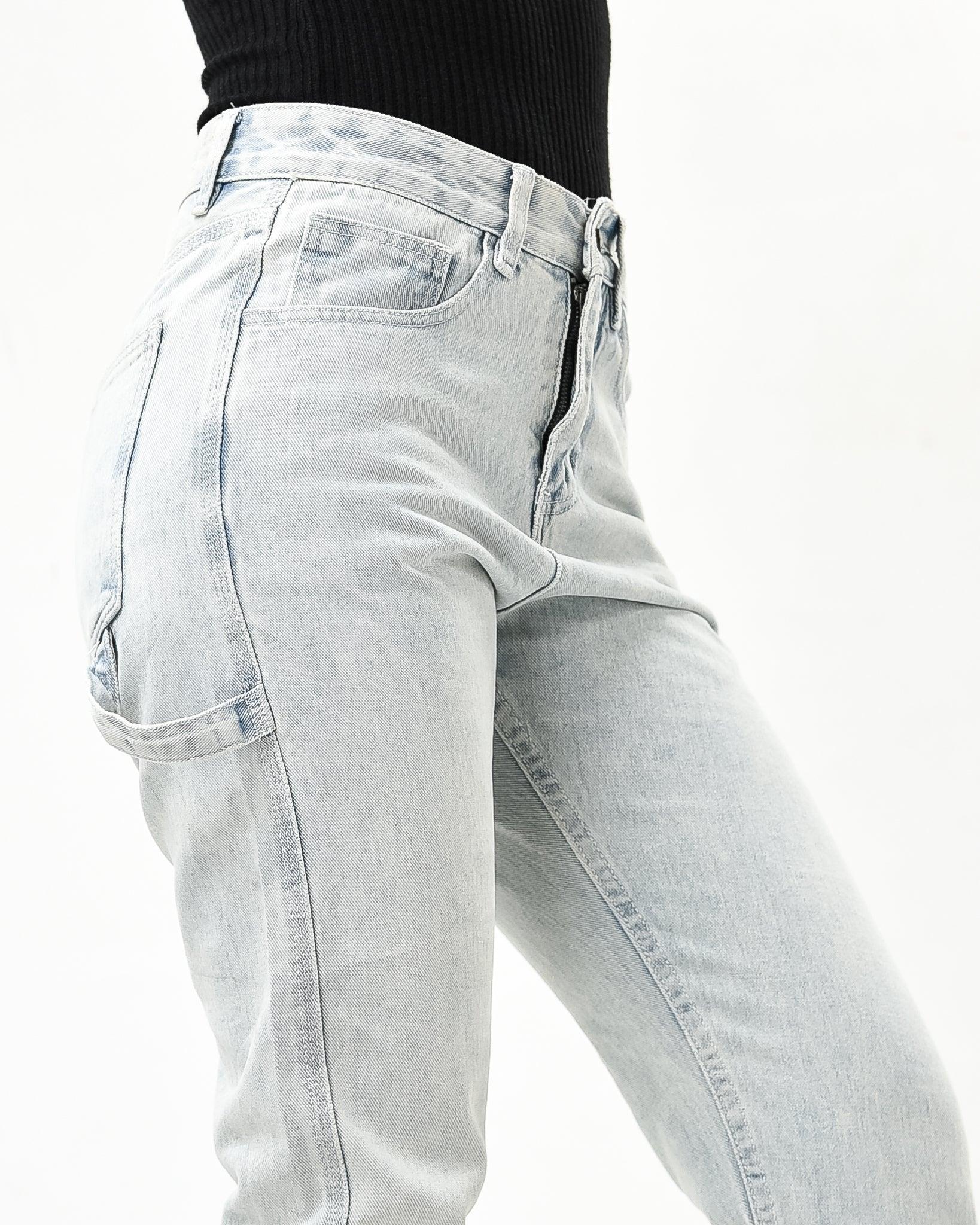 Cargo Denim Jeans Side Pocket - Styledd by L&M