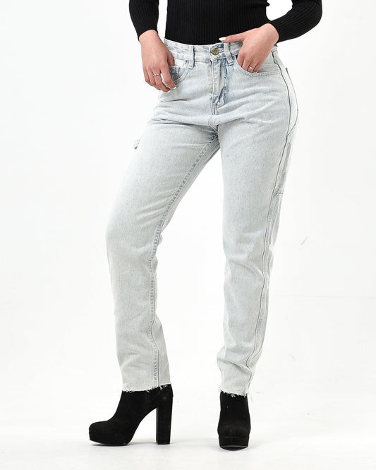 Cargo Denim Jeans Side Pocket - Styledd by L&M