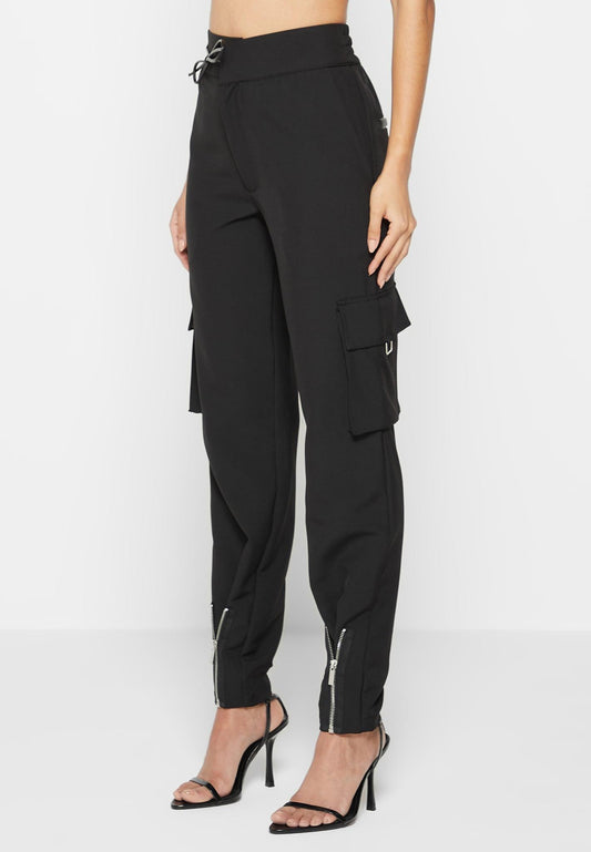 Cargo Pants With Zipper Pipes - Styledd by L&M