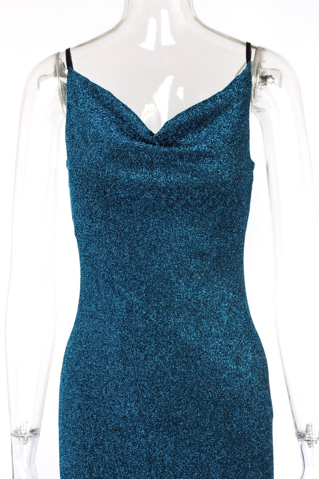 Glitter Camisole Mermaid Dress - Styledd by L&M