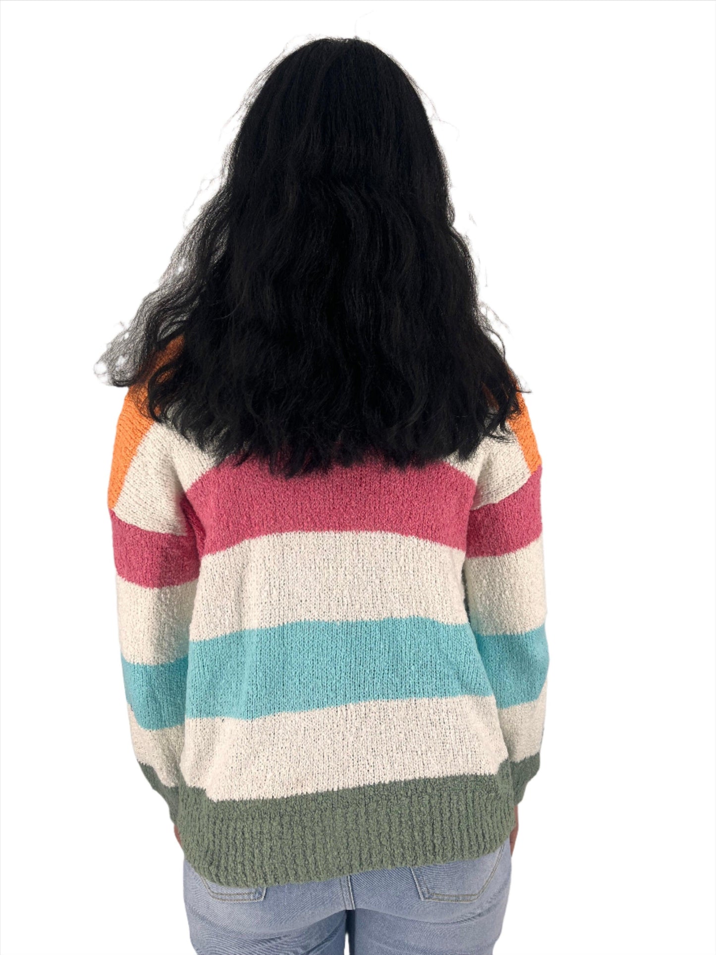 Knitted Short Cardigan Jersey With Pockets - Styledd by L&M