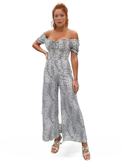 Leopard Bardot Jumpsuit - Styledd by L&M