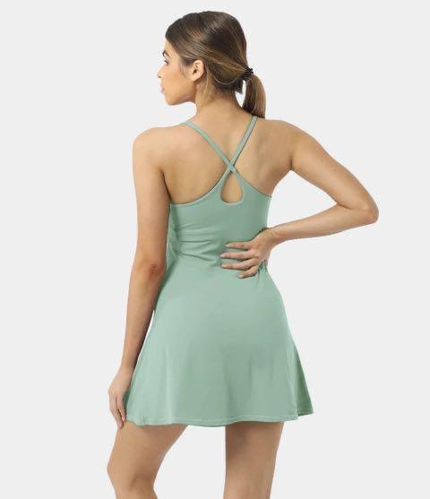 Spaghetti Strap Tennis Dress with shorts - Styledd by L&M