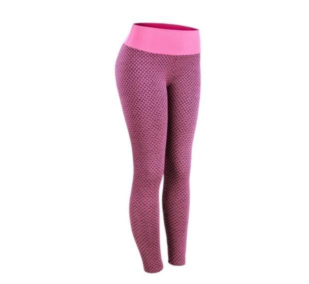 Sporty Honeycomb High-Waisted Leggings - Styledd by L&M