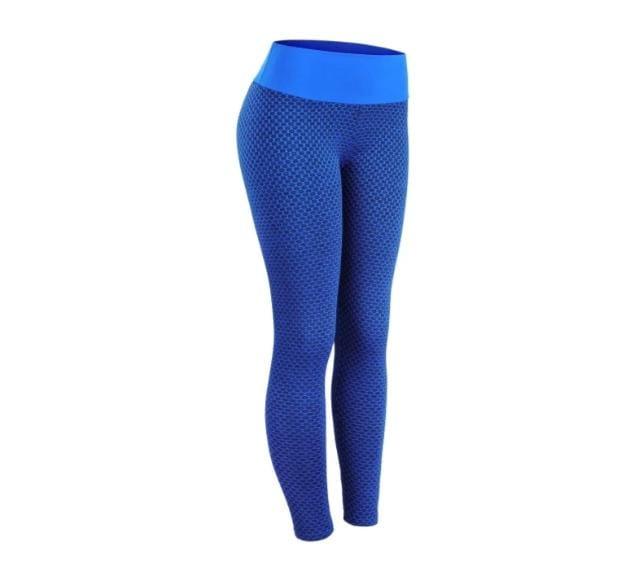 Sporty Honeycomb High-Waisted Leggings - Styledd by L&M