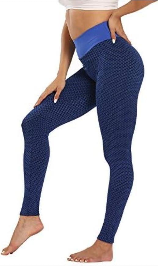 Sporty Honeycomb High-Waisted Leggings - Styledd by L&M