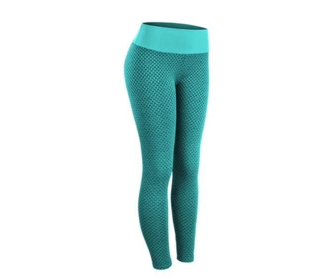 Sporty Honeycomb High-Waisted Leggings - Styledd by L&M