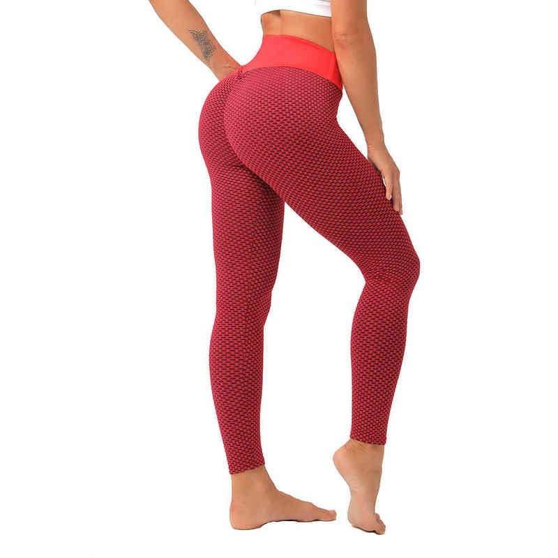 Sporty Honeycomb High-Waisted Leggings - Styledd by L&M