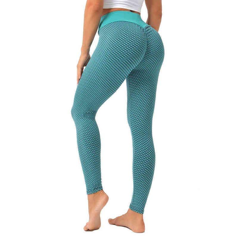 Sporty Honeycomb High-Waisted Leggings - Styledd by L&M