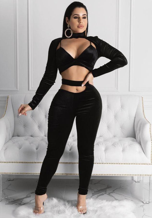 Two Piece Pants Long Sleeve Women Set Tracksuit - Styledd by L&M